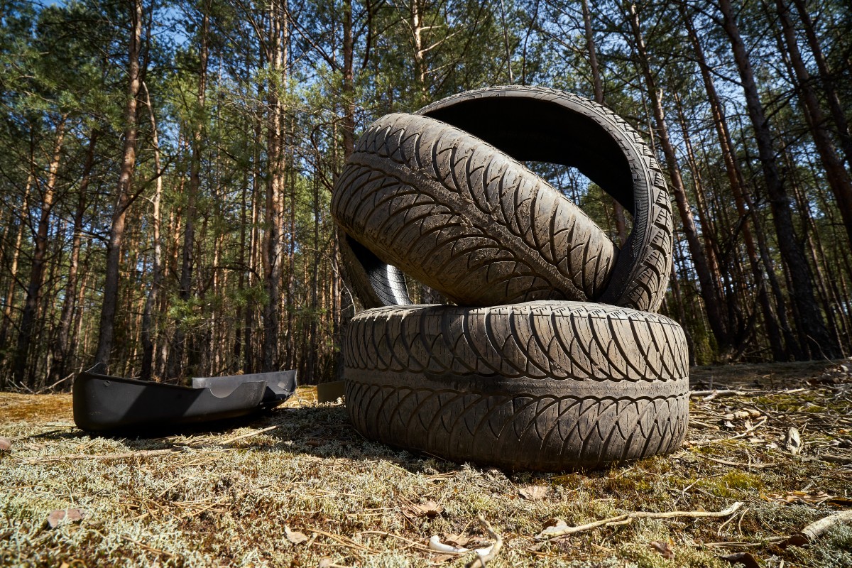 В этом году собрано более тысячи тонн бесхозных использованных автомобильных шин – какой их «урожай» ожидается весной?